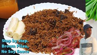 How to cook PILAU  How to cook pilau with meat  Pilau rice recipe  PILAU {Swahili Goat Pilau}