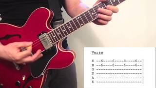 James Brown - Sex Machine Guitar Cover with Tab