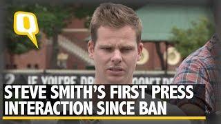 Steve Smiths First Interview After Ball Tampering Ban  The Quint