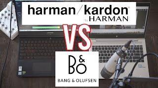 Harman Kardon VS Bang & Olufsen Laptop Speaker Test