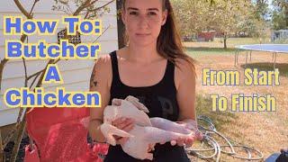 From Farm to Table How To Butcher a Chicken