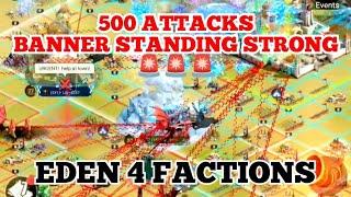  500 Attacks on Banner Castle - Eden TOWN DEFENSE 