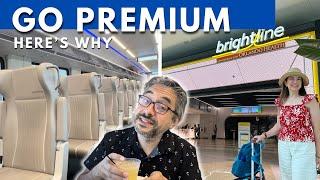 Brightline Train to Miami Standard VS Premium - Whats Worth It and Whats NOT + Gluten Free Options