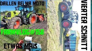 Farmvlog#156 Vierter Schnitt Mais Desaster drillen bei Enno Mr moto