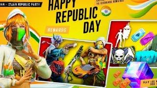 Republic day 26 January new event Free fire 2023 free fire 26 January event new event  video