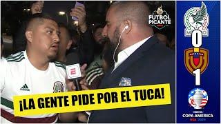 La afición mexicana FURIOSA tras la derrota de MÉXICO vs VENEZUELA en Copa América  Futbol Picante