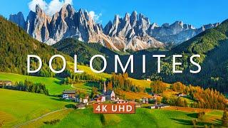 Visit the Dolomites in Italy 4K UHD - Drone Film with Calming Music