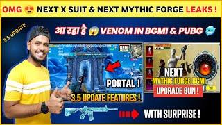 M4 Glacier  Next Mythic Forge Bgmi  Next X Suit  Bgmi  Pubg 3.5 Update Leaks  Bgmi New Update