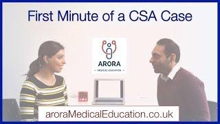 How to get your FIRST MINUTE right in the CSA Exam