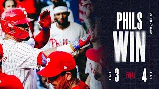 Dodgers vs. Phillies Game Highlights 71024  MLB Highlights