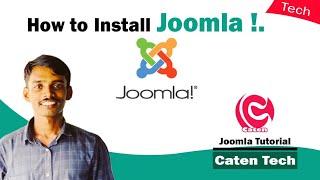 How to install Joomla On Localhost  Easy Step to Install Joomla  Joomla the Best Framework  Caten