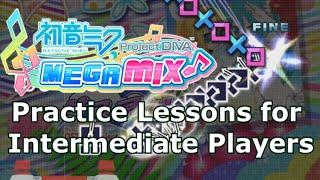 Project Diva MegaMix Practice Lessons for Intermediate players