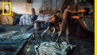 Inside an Indian Tannery  The Ganges