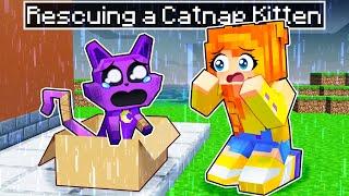 RESCUING a CATNAP KITTEN in Minecraft