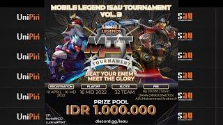 Final ISAU x Unipin Community Mobile Legend Tournament Vol III