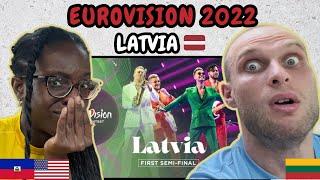 REACTION TO Citi Zēni - Eat Your Salad Latvia  Eurovision 2022  FIRST TIME HEARING