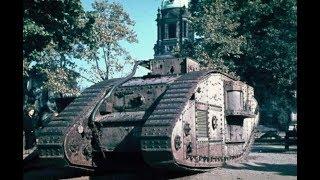 British WW1 Tanks - Battle of Berlin 1945