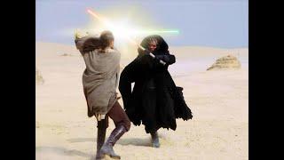 Star Wars Episode I - The Phantom Menace. Escape Tatooine Qui-Gon Vs  Darth Maul. 4K ULTRA HD.