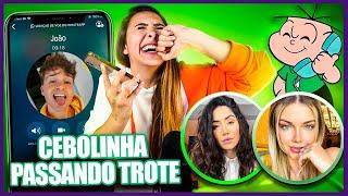 TROTE NOS YOUTUBERS COM A VOZ DO CEBOLINHA