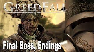 GreedFall - Final Boss and Endings Good Ending Bad Ending HD 1080P