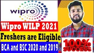 WIPRO WILP 2021  WIPRO WILP 2021 Announcement  Wipro Recruitment 2021 Process #WIPROWILP2021