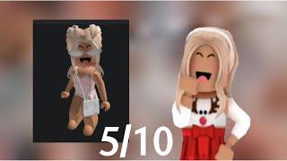 rating your roblox avatars part 2 SHORT