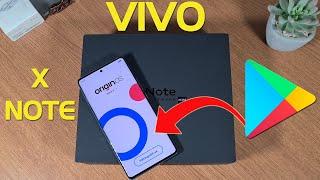 How to Install Google Playstore on Vivo X Note or Any Vivo phone with OriginOS
