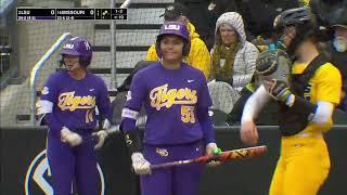 #3 LSU vs #16 Missouri  Game 1  Full College Softball 03222024