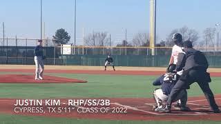 Justin Kim - Cypress TX - 5’11” - Class of 2022