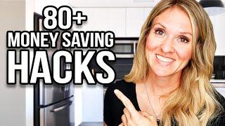 80 HACKS TO SAVE MONEY  FRUGAL LIVING TIPS WITH FRUGAL FIT MOM