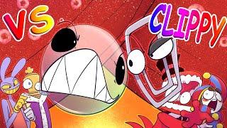 Bubble & Pomni Vs Clippy  Amazing Digital Circus Comic Dub TADC