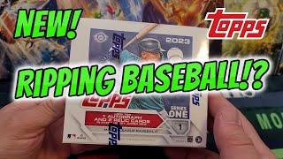 Release Day 2023 Topps Series 1 Jumbo Hobby Box Rip