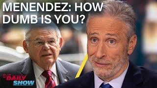 Jon Stewart Gives Sen. Robert Menendez a Corruption Lesson   The Daily Show
