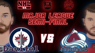 NST. NHL 94 ONLINE. SEASON 19. Stanley Cup Playoffs. 12 finals. Davitel WPG vs. Anubis COL