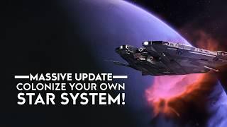 Elite Dangerous - Player COLONIZATION Station Construction and New Ship