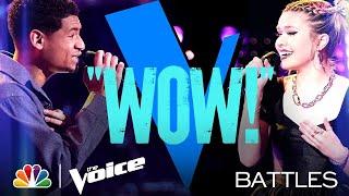 Gean Garcia vs. Ryleigh Modig - Ariana Grandes pov - The Voice Battles 2021
