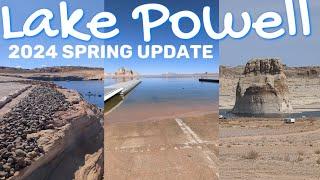 Spring 2024 Lake Powell Update Water Levels at Boat Launch Ramp Locations South Lake Powell