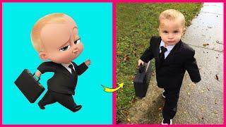  The Boss Baby 2 and 1 Real Life  JUNE 2024