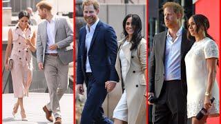 MEGHAN MARKLE ELEGANCE IN HER FASHION AND PRINCE HARRY LOOKS ATTRACTS THE MEDIA