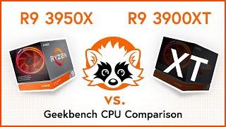 AMD Ryzen 9 3950X vs. AMD Ryzen 9 3900XT - CPU Benchmark Comparison 2020