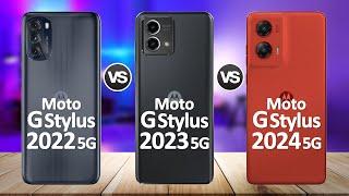 Moto G Stylus 5G 2024 VS Moto G Stylus 5G 2023 VS Moto G Stylus 5G 2022