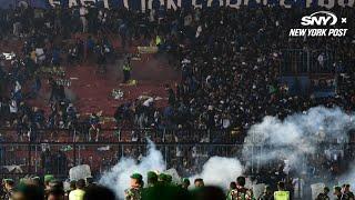 Over 120 reported dead from riot at an Indonesian Premier League soccer match  New York Post Sports