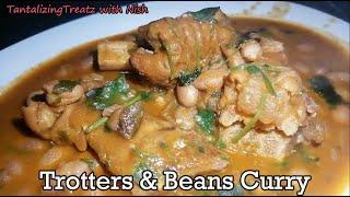 Trotters & Beans Curry by TantalizingTreatz with Nish #trottersrecipe