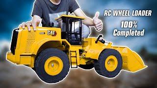 How to make RC wheel loader CAT 966 18 Scale 100% Completed
