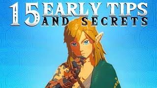 15 Early Game Tips & Secrets - Zelda Tears of the Kingdom