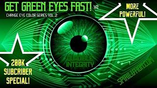 GREEN EYES Get Green Eyes Fast v2  Change your Eye Color Results Amplifier & Super Charger