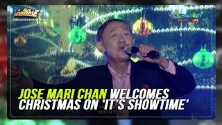 Jose Mari Chan welcomes Christmas season on ‘It’s Showtime’  ABS-CBN News