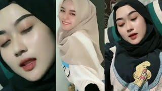 Goyangan abg hijab lucu bikin lemes pemirsa guysszzz