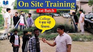 4 week Site Field Training for Civil Engineers  Job assistance for Course Completed Students