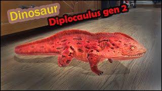 Dinosaur diplocaulus gen 2 in home jurassic world - @khang3d